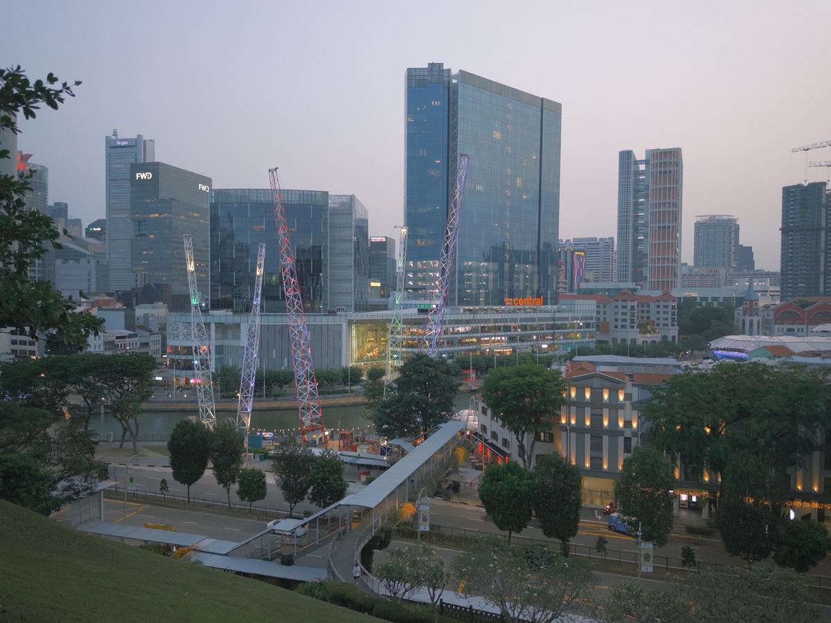 从福康宁公园望向克拉码头