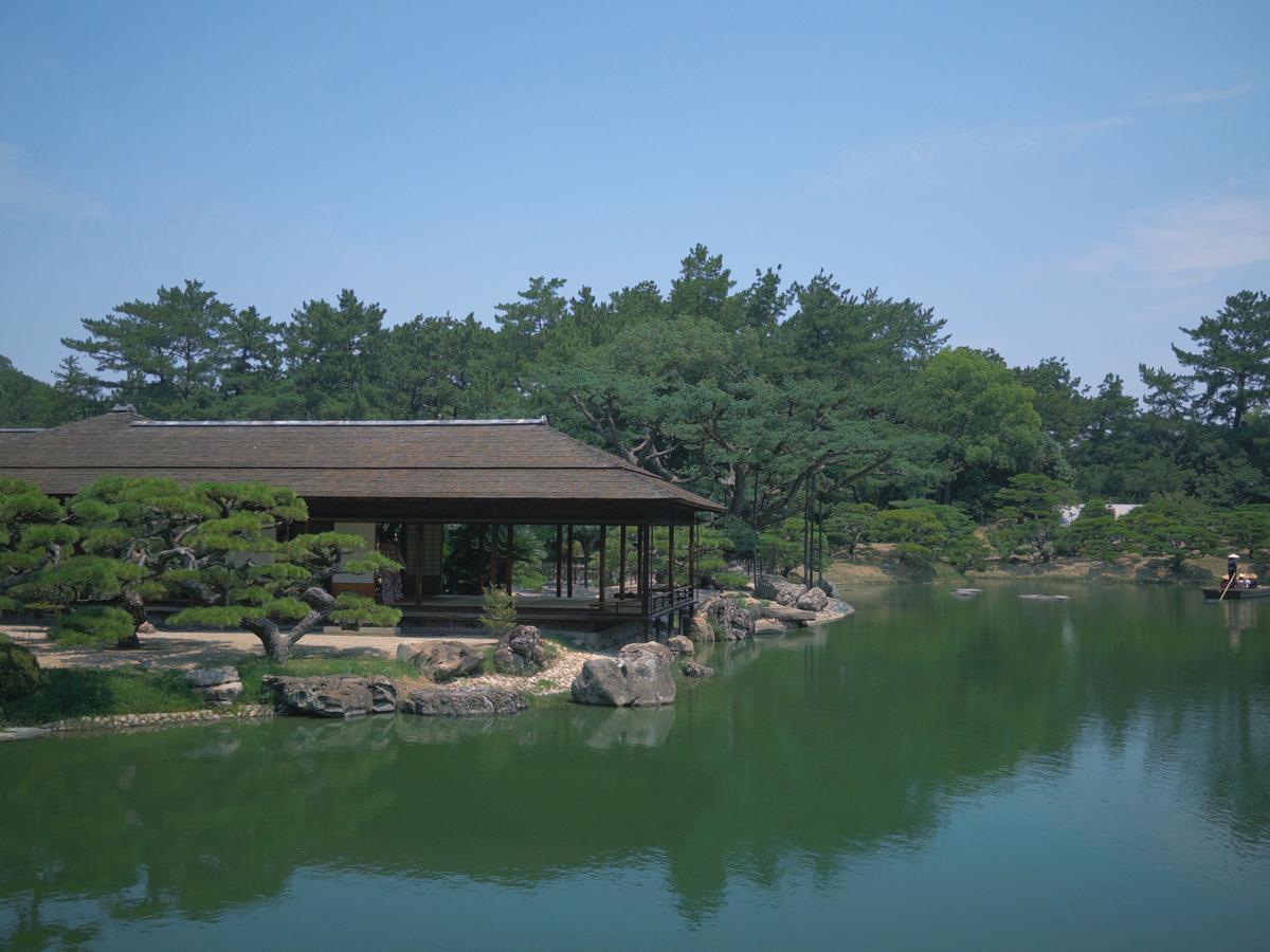 栗林公园掬月亭